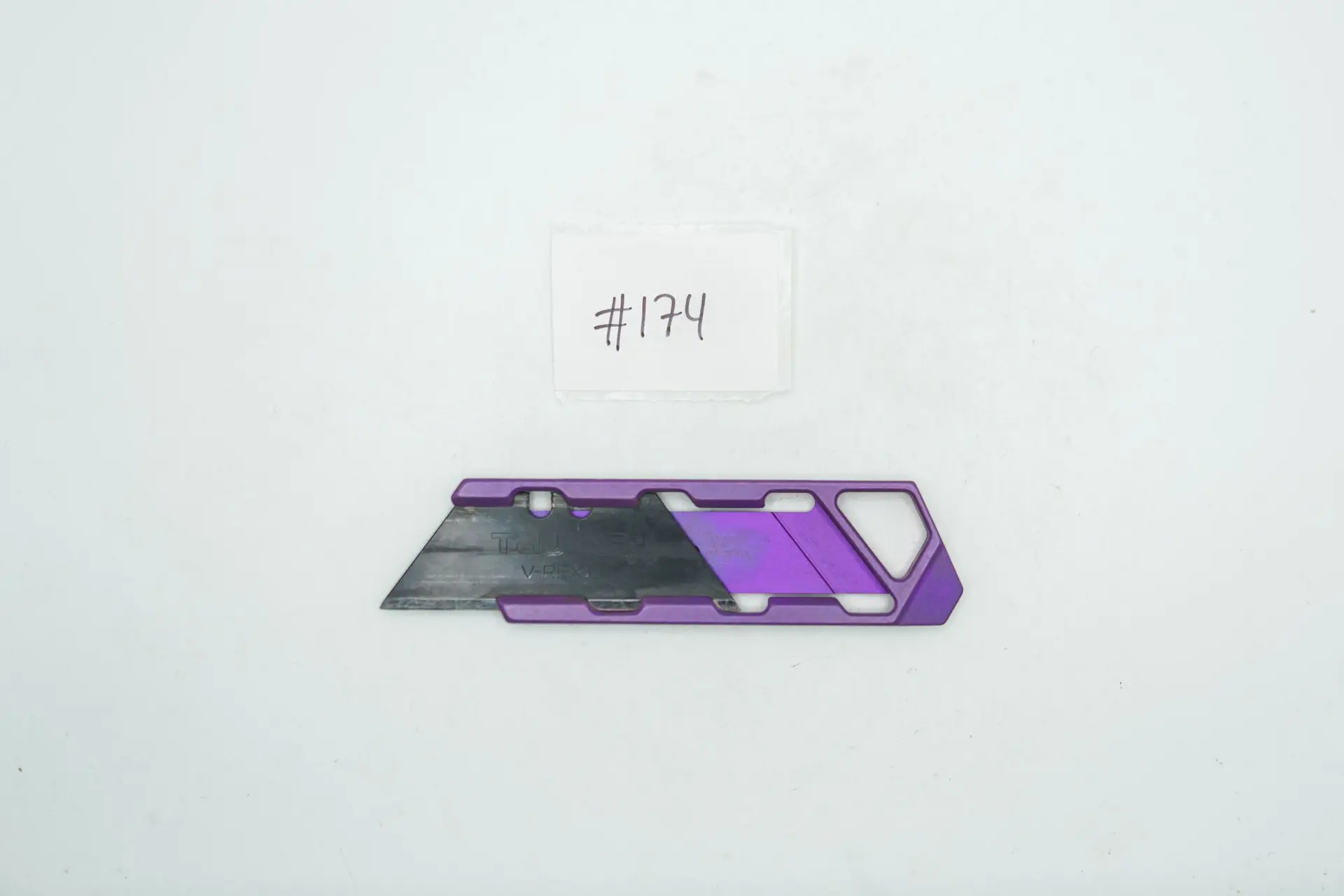 BUILD #174 Condition 9/10 — RARE V1 TiRant RAZOR-M + Custom Vibrant Purple Electro-ANO – Minor Blemish, Batch from 2022 – NO Planned Remakes Ever! (Each order = 1 QTY V1 Razor-M)