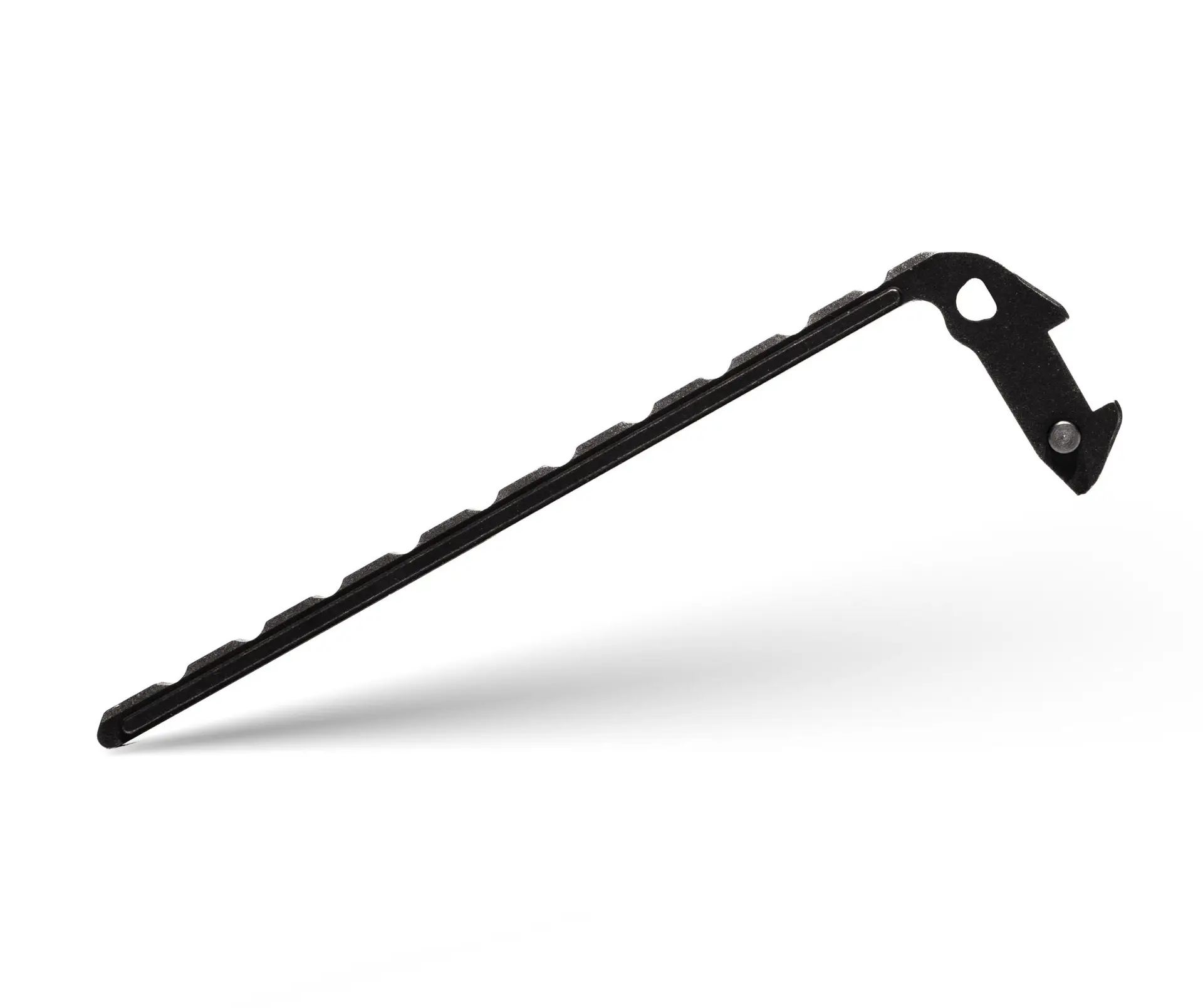 TiRant ULTRA Full-Length FRAG MILLED ‘Integral-Like’ Back Spacer (Jet-Black 6AL-4V Titanium)