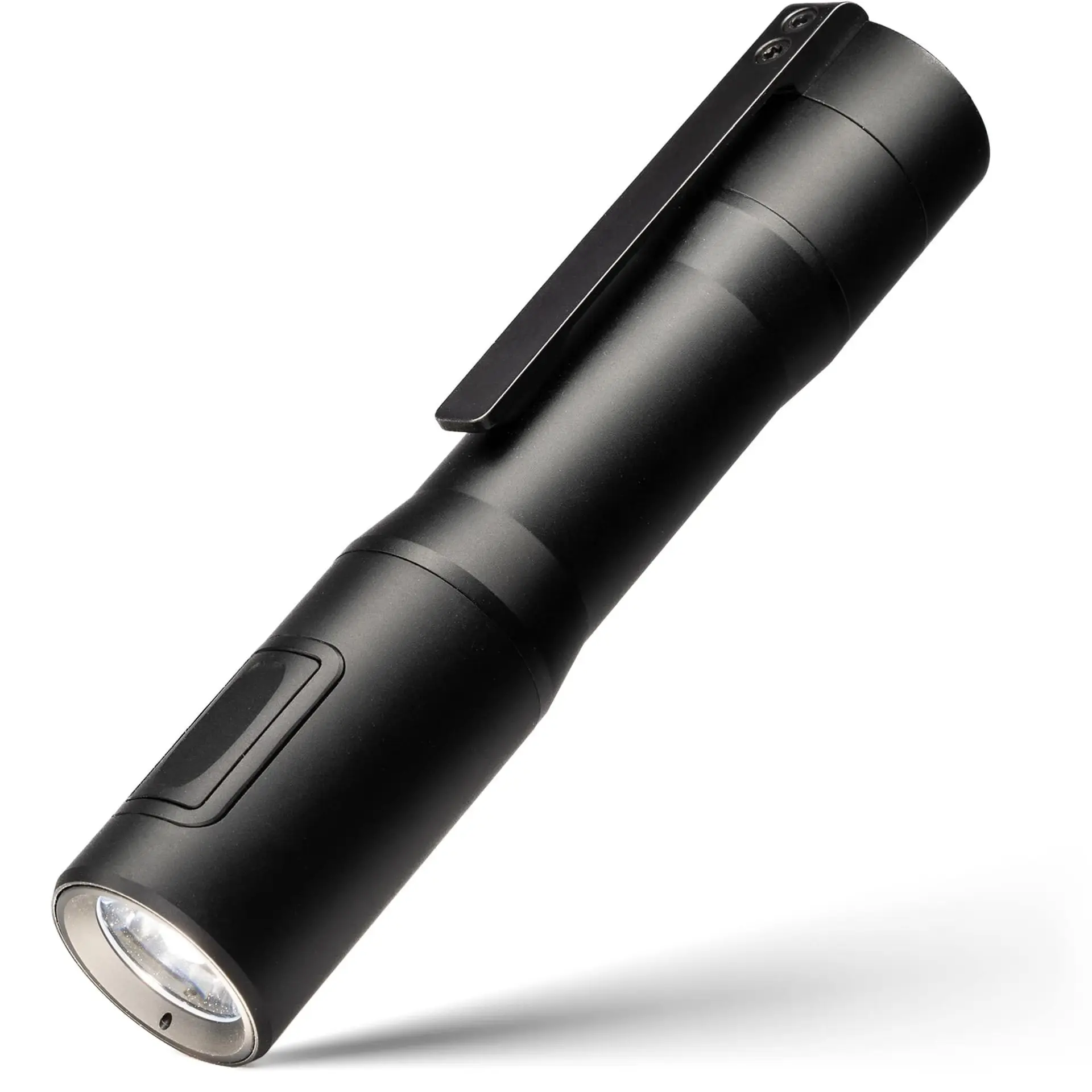 RAMPANT™ R8 EDC Flashlight (Jet-Black Aluminum) 1300+ LUMENS Nichia 519A