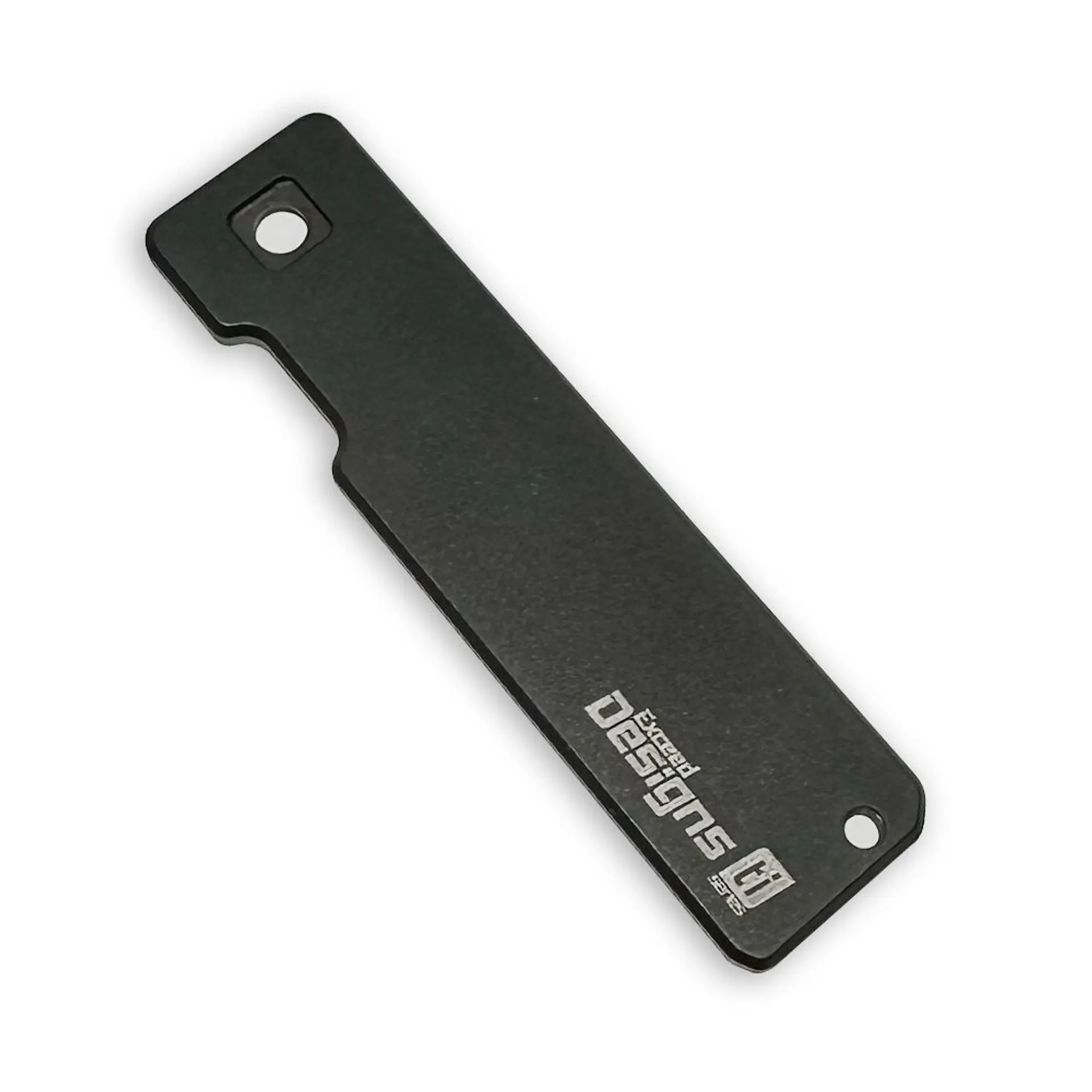 Jet-Black PVD 6AL-4V Titanium RH Handle Scale (TiRant® RAZOR V3)