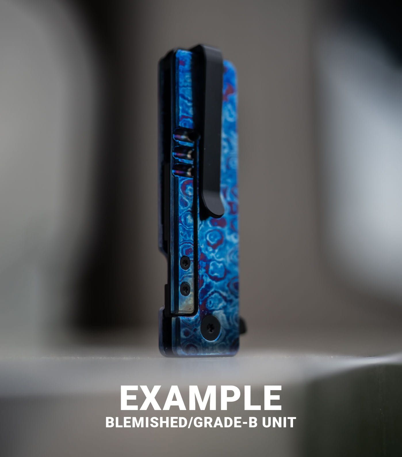 GRADE-B TiRant® RAZOR V3 Utility Knife (Multi-Layered Forged