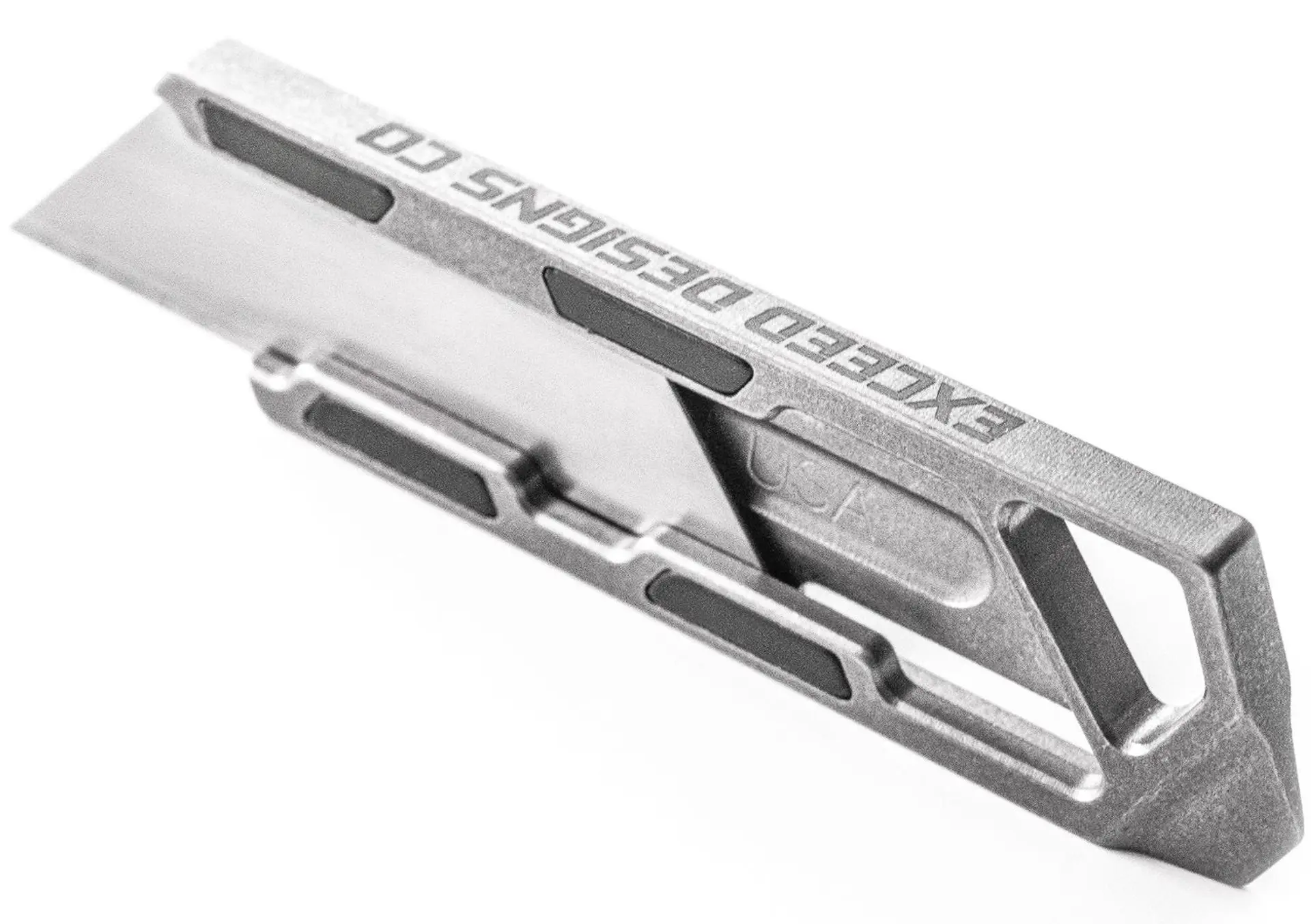 TiRant® RAZOR-M 3.0 MagLock Utility Knife (Stonewashed 6AL-4V Titanium)
