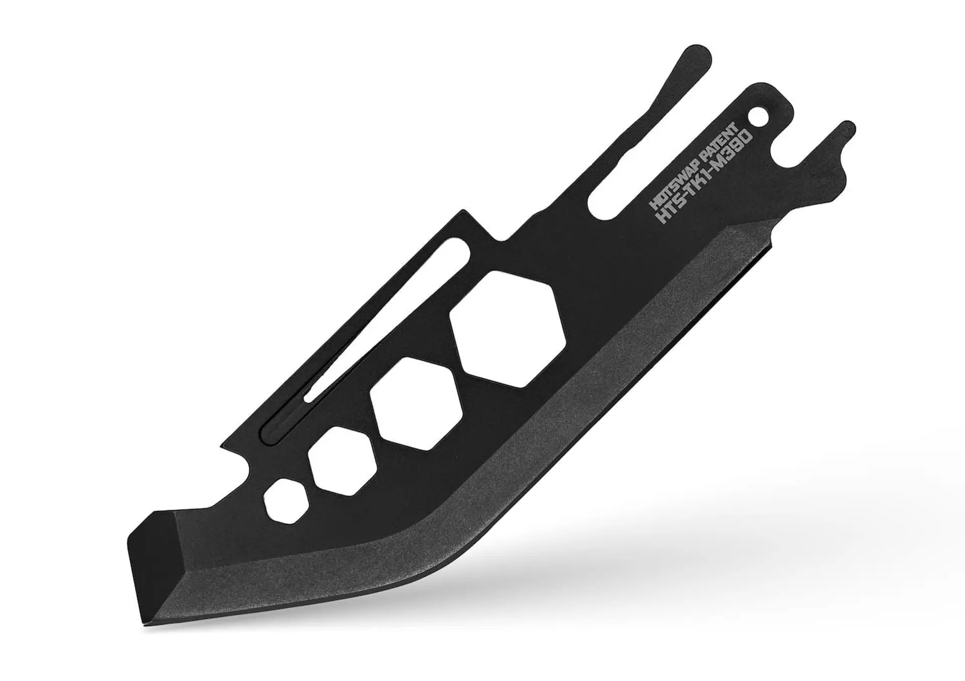 TiRant ULTRA HotSwap® V1 MultiCore 8-IN-1 Tool-Kit Blade Replacement (Jet-Black PVD 1.5mm Thick M390 Tempered HRC 62) Limited-Edition R&D Prototype Drop