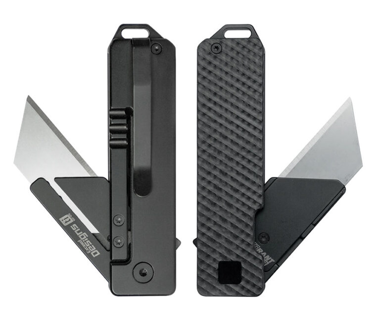 TiRant RAZOR V3 Utility Knife (Stonewashed 6AL-4V Titanium) – Exceed ...