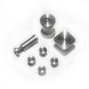 8-Piece SILVER Replacement Screw Kit (For TiRant RAZOR V1, V2, V3 Series)