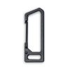 TiRant LATCH SERIES Mini Titanium Carabiner (Jet-Black)