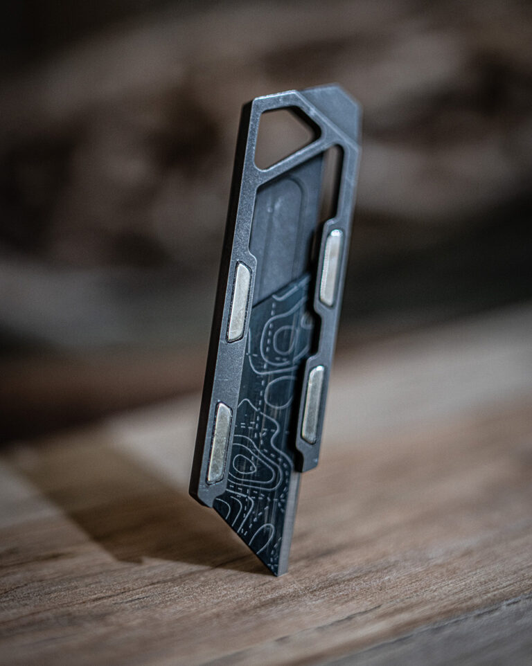 TiRant® RAZOR-M 3.0 MagLock Utility Knife WORKS EDITION (Cobalt Blue ...