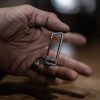 TiRant LATCH SERIES Mini Titanium Carabiner (Jet-Black) - Image 4