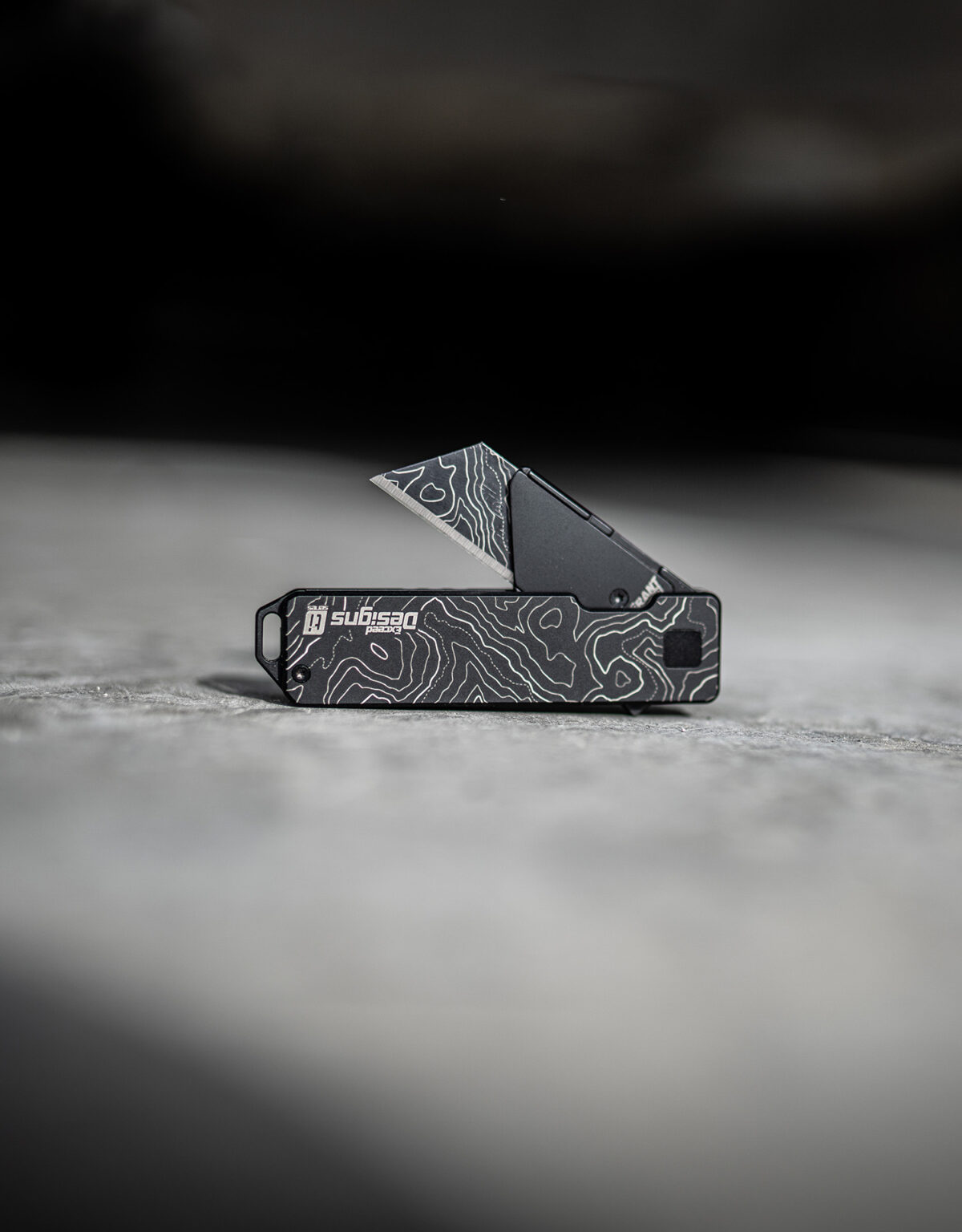 Black CASCADIA Topo Map Razor Blades Tajima V-REX II Premium Tempered ...