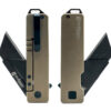 TiRant RAZOR V3 Utility Knife (Centurion Bronze ANO Ti WORKS Edition)