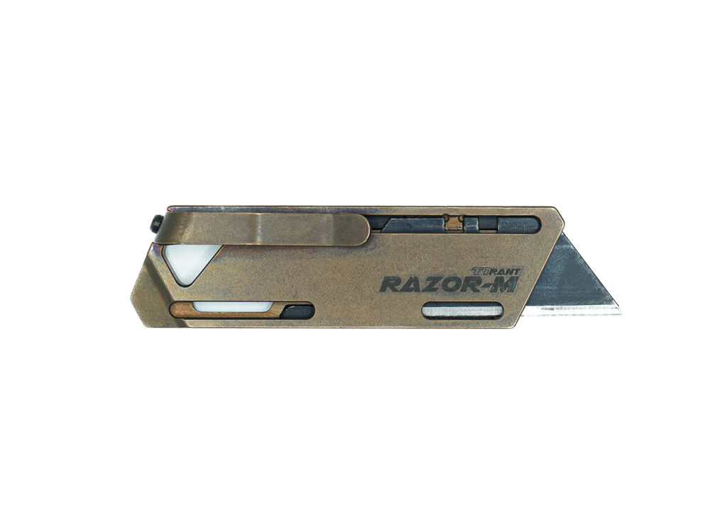 TiRant® RAZOR-M 3.0 MagLock Utility Knife WORKS EDITION (Centurion ...