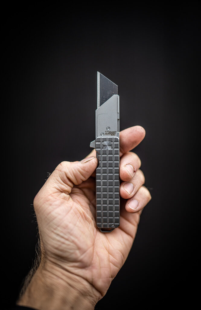 6AL-4V Titanium FRAG Edition RH Handle Scale (TiRant RAZOR V3) Custom ...