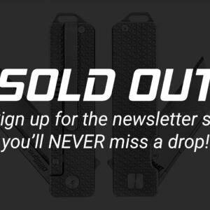 TiRant® RAZOR V3 Utility Knife (Stonewashed 6AL-4V Titanium) Dual APEX Edition - Complete