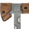 100% USA MADE Real Horween Leather HYZER Hatchet Sheath (NATURAL BROWN)
