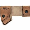 100% USA MADE Real Horween Leather HYZER Hatchet Sheath (NATURAL BROWN) - Image 12