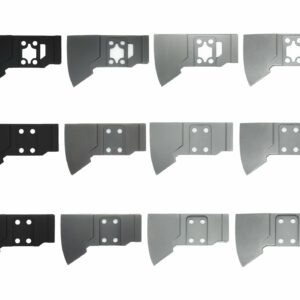 Replacement HYZER Hatchet Axe Head (Stonewashed / PVD / DLC Tempered D2) LIGHT / MEDIUM / HEAVY