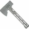 (LOW STOCK) HYZER Titanium Hatchet W/Medium D2 Axe Head (Stonewashed 6AL-4V Titanium) FULL Length Handle