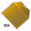 12-Point GOLD SERRATED Razor Blades (Premium TITANIUM Coated SK5 Utility Knife Blades) 5-Pack or 10-Pack - Image 7