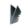 Cascadia Topo 12-Point BLACK SERRATED Razor Blades (Black Oxide Coated SK5 Utility Knife Blade) 5-Pack or 10-Pack - Image 2