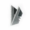 USA Flag 12-Point BLACK SERRATED Razor Blades (Black Oxide Coated SK5 Utility Knife Blade) 5-Pack or 10-Pack - Image 2