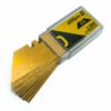 USA Flag GOLD SERIES Razor Blades (Premium TITANIUM Coated SK5 Utility Knife Blade) 5-Pack or 10-Pack - Image 2