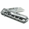 TiRant RAZOR V3 Utility Knife (Stonewashed 6AL-4V Titanium) Dual-SIde Milled SKELETON Edition - Image 2