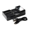 VAPCELL L2 Dual-Channel 2A 14500/18650 Battery Charger (With USB-C Cable Only)