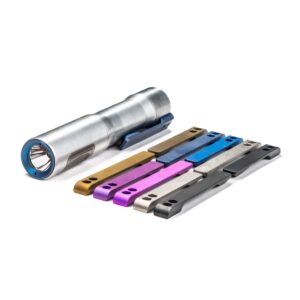 RAMPANT™ R4 & R8 Flashlight (Custom CLIP + BEZEL Anodization Service)