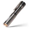 RAMPANT™ R4 EDC Flashlight (Raw 6AL-4V Titanium + Copper Pill + AL Button) 1100+ LUMENS SFT40