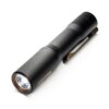 RAMPANT™ R8 EDC Flashlight (Works Edition BRONZE Ti ANO Clip + Button + Bezel + Jet-Black Aluminum) 1300+ LUMENS Nichia 519A - Image 6