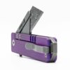 TiRant RAZOR V3 Utility Knife (Stonewashed 6AL-4V Titanium) Dual APEX Purple-Haze Ti ANO Edition - Image 17