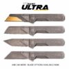 TiRant ULTRA Utility Knife W/HotSwap™ Blade Replacements (Stonewashed 6AL-4V Titanium) - Image 12