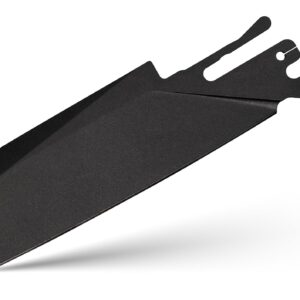 TiRant ULTRA HotSwap™ Sheepsfoot Blade Replacement (Jet-Black D2 Tempered HRC 60+)