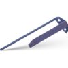TiRant ULTRA Full-Length SMOOTH 'Integral-Like' Back Spacer + Clip (6AL-4V Titanium) Cobalt Blue ANO