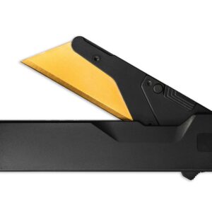 TiRant ULTRA Utility Knife W/HotSwap™ Blade Replacements (Jet-Black PVD 6AL-4V Titanium)