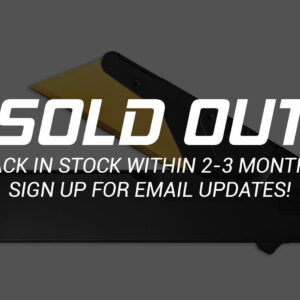 (SOLD OUT — BACK IN STOCK 2-3 MONTHS) TiRant® ULTRA Utility Knife W/HotSwap™ Blade Replacements (Jet-Black PVD 6AL-4V Titanium)