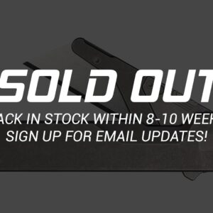 (SOLD OUT — BACK IN STOCK 8-10 WEEKS) TiRant® ULTRA Utility Knife W/HotSwap™ Blade Replacements (Stonewashed 6AL-4V Titanium)