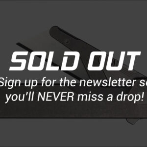 (SOLD OUT) TiRant® ULTRA Utility Knife W/HotSwap™ Blade Replacements (Stonewashed 6AL-4V Titanium)