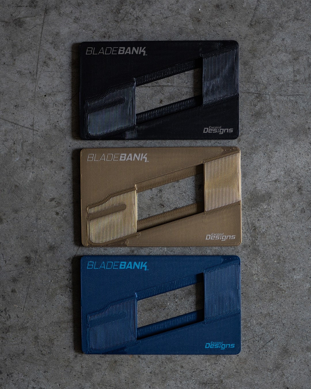 BladeBank™ — Blade Holder For TiRant ULTRA HotSwap™ Blades In Credit Card Format (Plastic 3D Printed & USA MADE) - Image 8