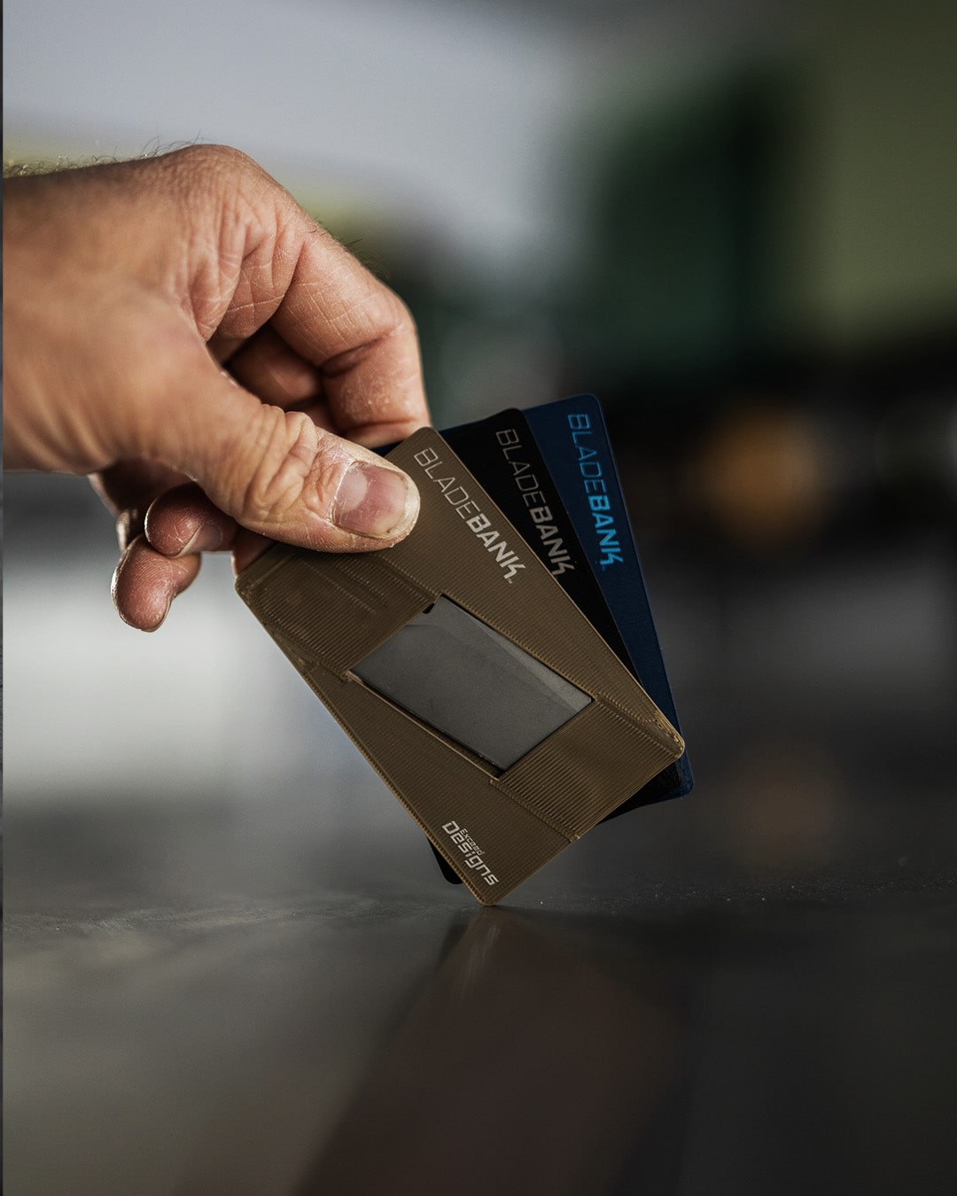 BladeBank™ — Blade Holder For TiRant ULTRA HotSwap™ Blades In Credit Card Format (Plastic 3D Printed & USA MADE) - Image 7