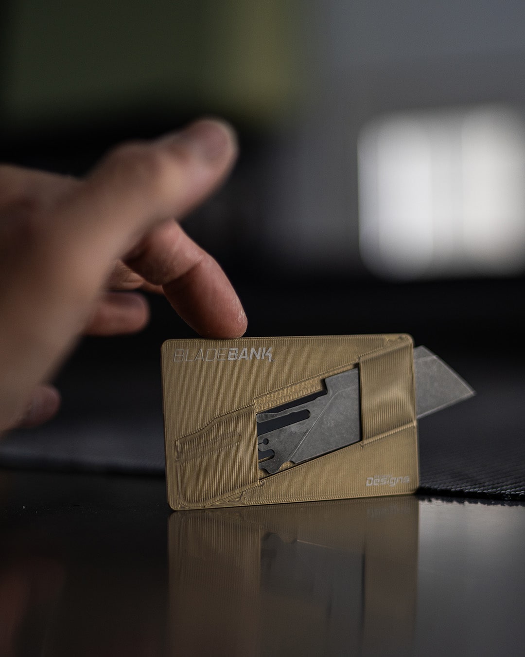 BladeBank™ — Blade Holder For TiRant ULTRA HotSwap™ Blades In Credit Card Format (Plastic 3D Printed & USA MADE) - Image 13