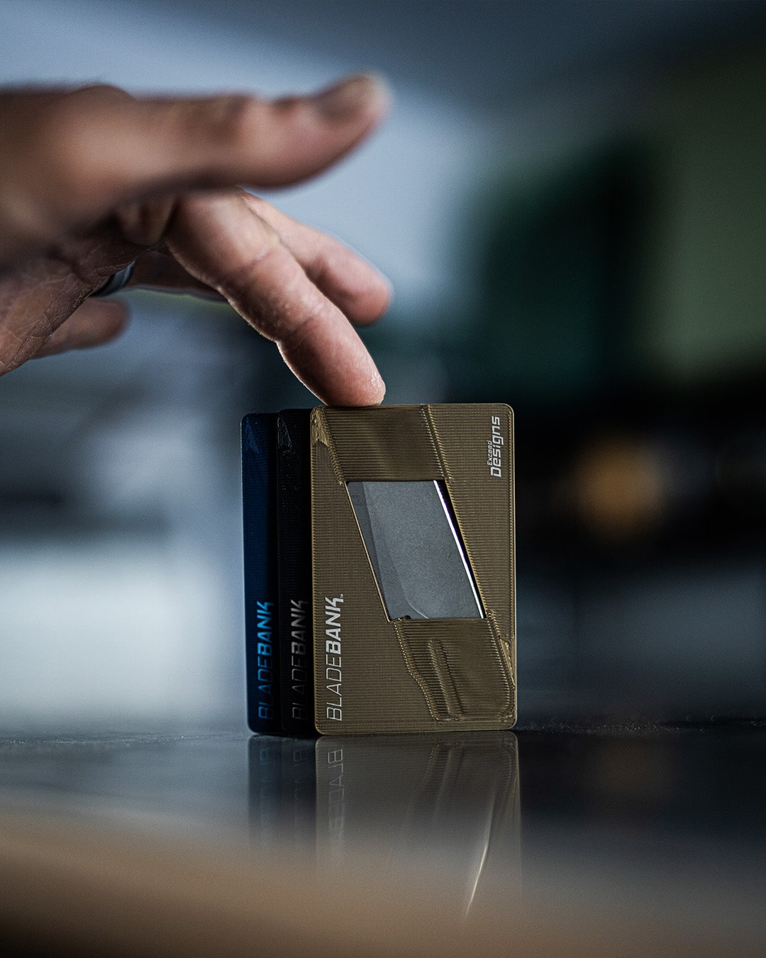 BladeBank™ — Blade Holder For TiRant ULTRA HotSwap™ Blades In Credit Card Format (Plastic 3D Printed & USA MADE) - Image 11