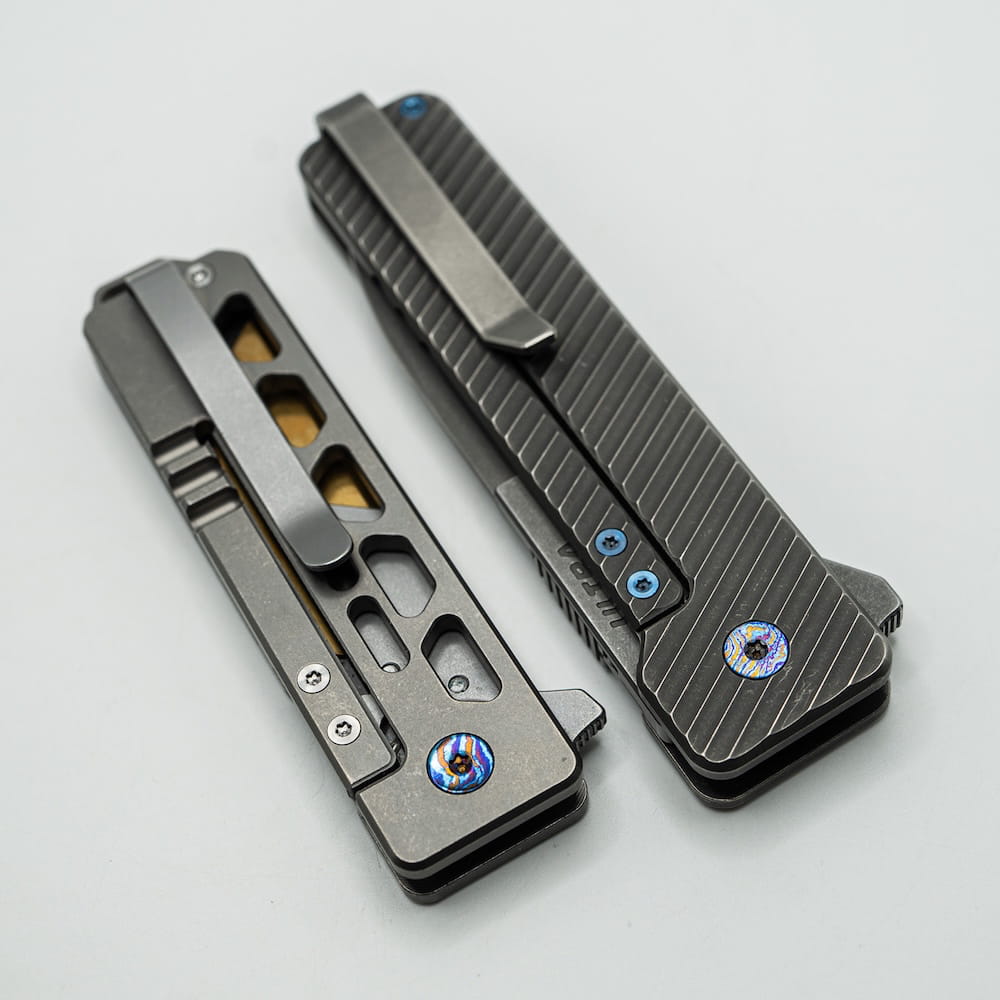 Blemished Radius TiMascus / MokuTi Pivot Cap Screw ONLY (100% Unique — Works With TiRant RAZOR V3/ULTRA) - Image 16