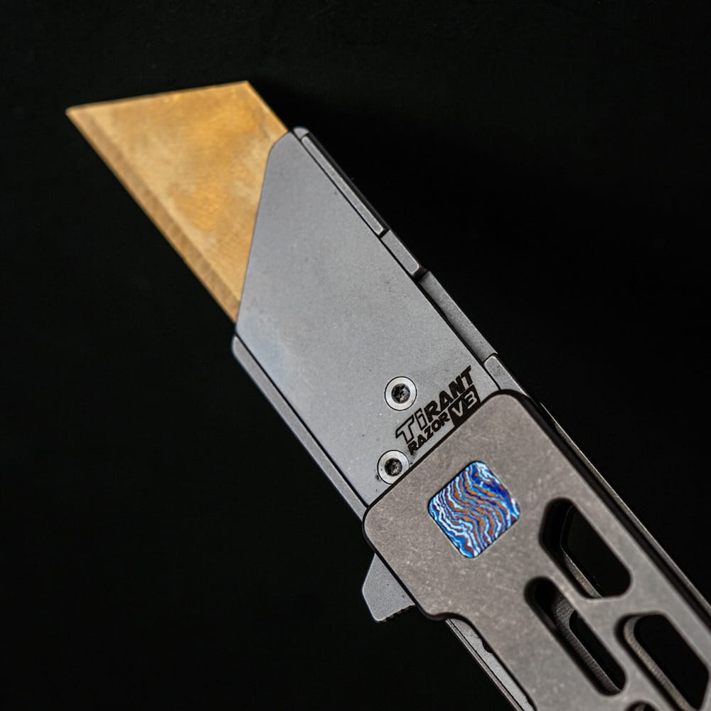 Blemished Radius TiMascus / MokuTi Pivot Cap Screw ONLY (100% Unique — Works With TiRant RAZOR V3/ULTRA) - Image 9