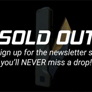 OD GREEN Cerakote TiRant® ULTRA (6AL-4V Titanium) DUAL Micro-Slash + Jet-Black Hardware (SOLD OUT — SIGN UP TO OUR NEWSLETTER FOR NEXT DROP)