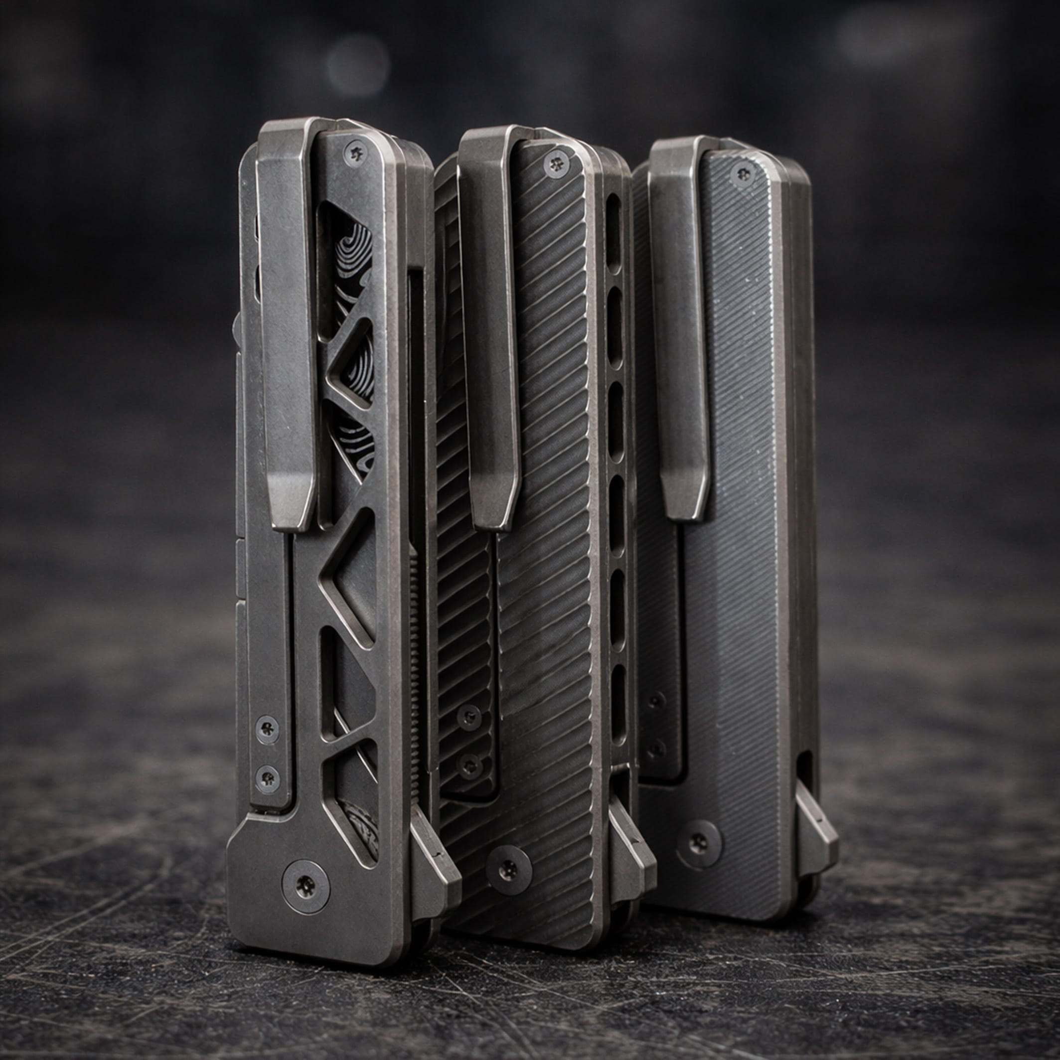 TiRant ULTRA Full-Length SKELETON MILLED 'Integral-Like' Back Spacer (Jet Black 6AL-4V Titanium) - Image 3