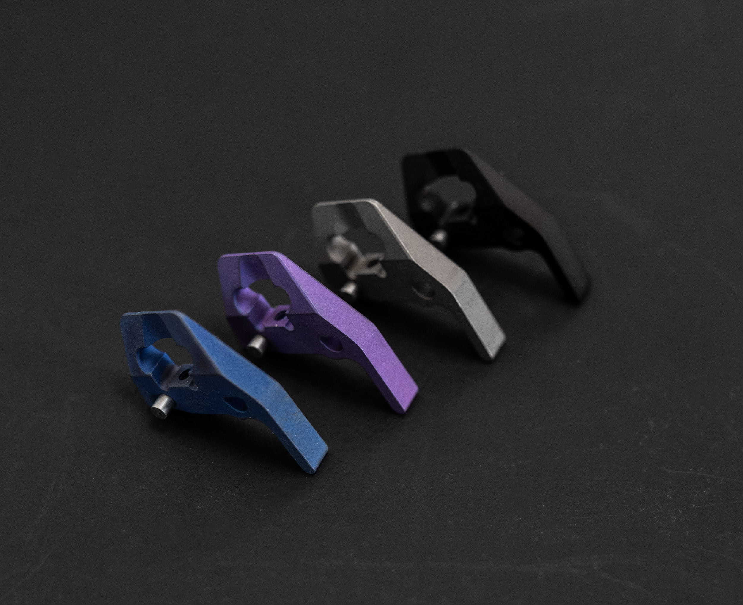 (DROP LIVE NOW) TiRant ULTRA Short-Length PRY BAR Backspacer (Jet-Black PVD 6AL-4V Titanium) - Image 2