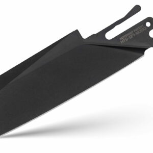 TiRant ULTRA HotSwap™ Sheepsfoot Blade Replacement (Jet-Black EXTRA THICK 2.5mm M390 Tempered 61-62+ HRC)