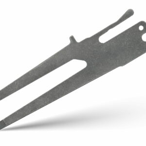 TiRant ULTRA HotSwap™ 1.5MM Premium Titanium Golf Divot Tool (Stonewashed 6AL-4V Titanium)