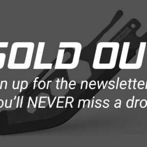 (SOLD OUT) TiRant ULTRA HotSwap® V1 MultiCore 8-IN-1 Tool-Kit Blade Replacement (Stonewashed 1.5mm Thick M390 Tempered HRC 62) Limited-Edition R&D Prototype Drop